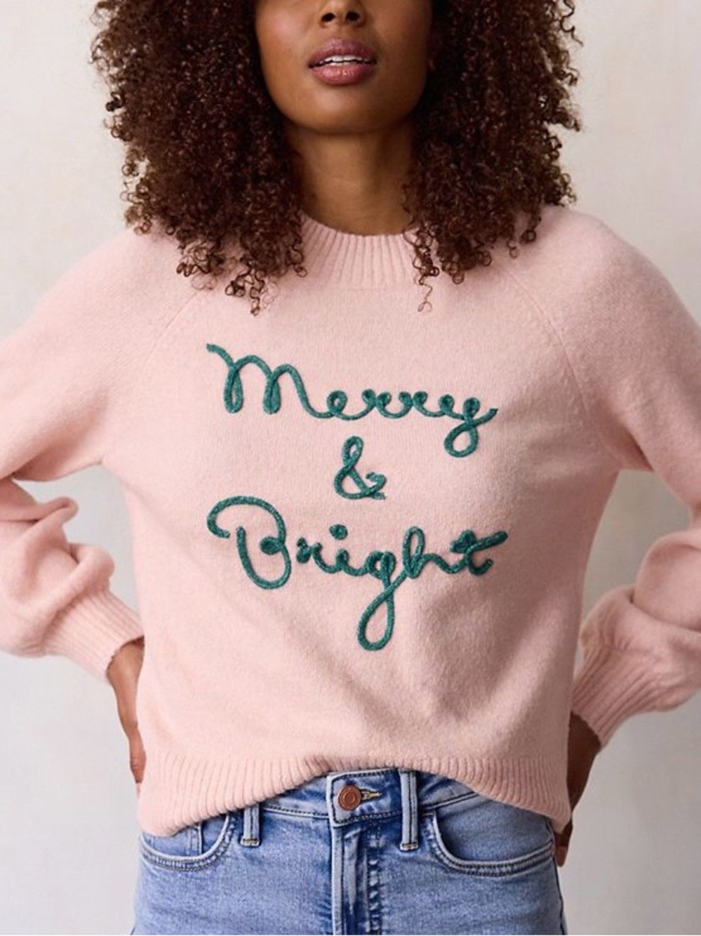 NEW…LC Lauren Conrad Merry & Bright Holiday Sweater